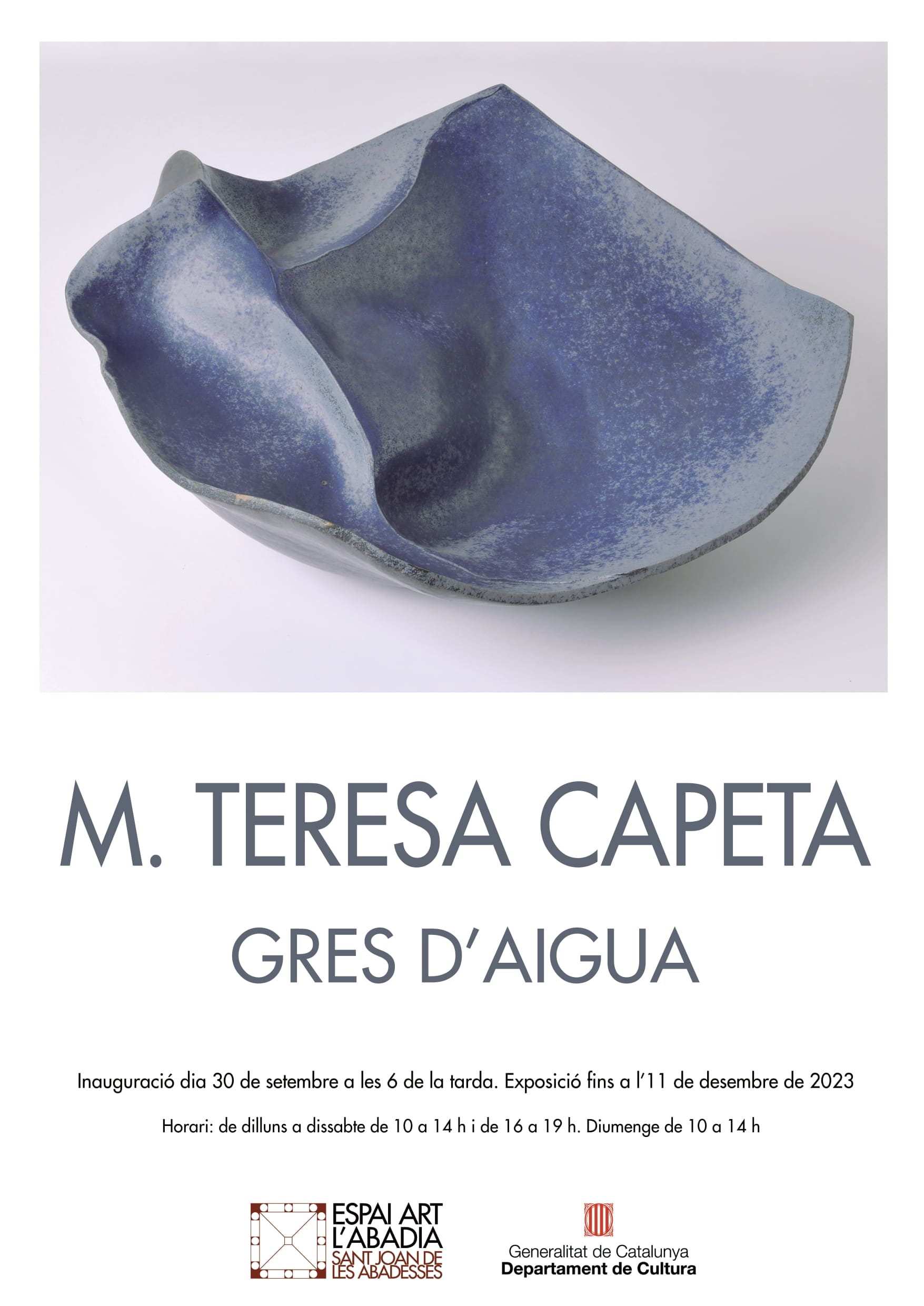 cartell M.
 TERESA CAPETA nova data finalitzaci